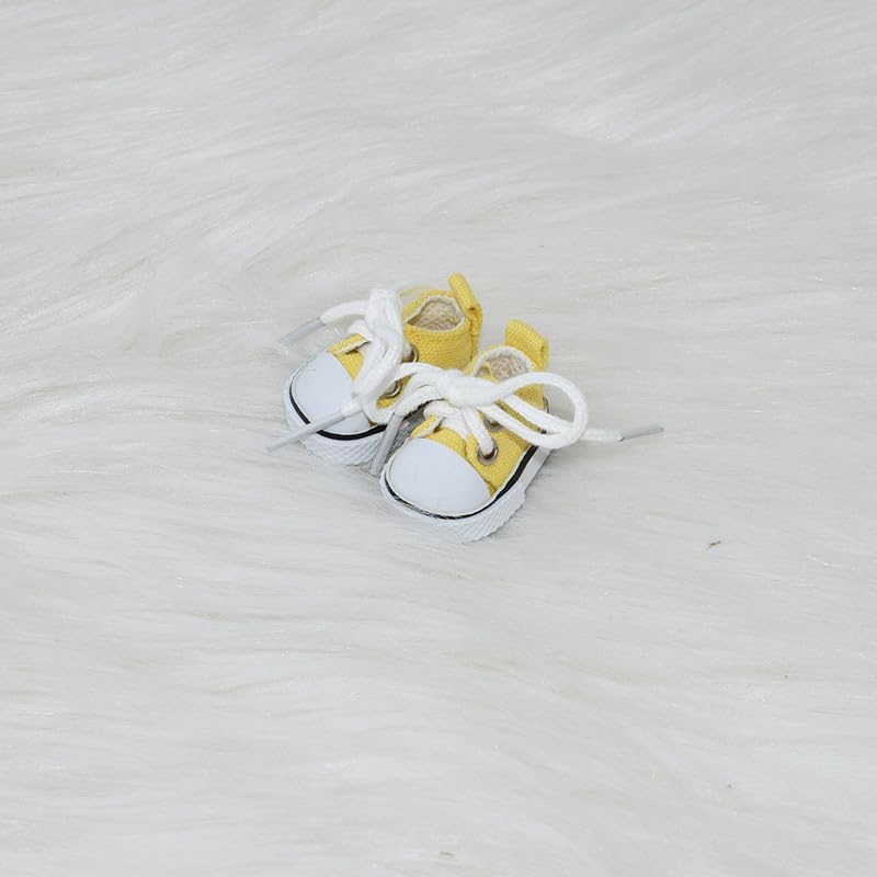 Jojedomo Compatible with Labubu Doll Shoes for 17cm Doll,Shoes Used for Labubu Accessories (F-Fellow) - Image 2